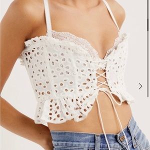 Medium-Sadie corset crop top from for love and lemons